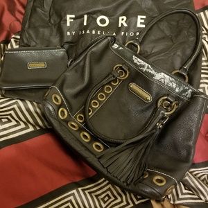AMAZING SETNEW Isabella Fione Grommet Leather Bags